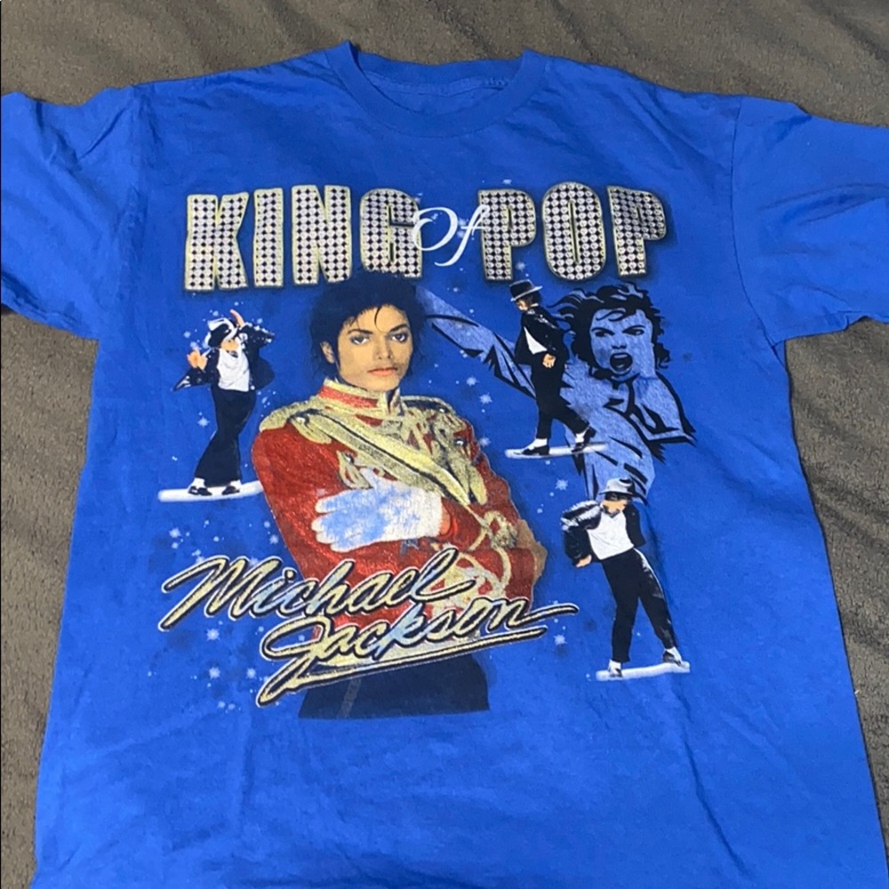 VTG Michael Jackson King of Pop Tee